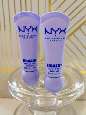 ✨ NYX Smushy Matte Lip Balm Sugar Smush Set of 2 | New | Full Size